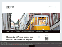 Tablet Screenshot of aiglesias.com